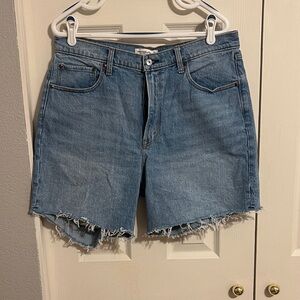 Abercrombie & Fitch Light Blue Jean Shorts